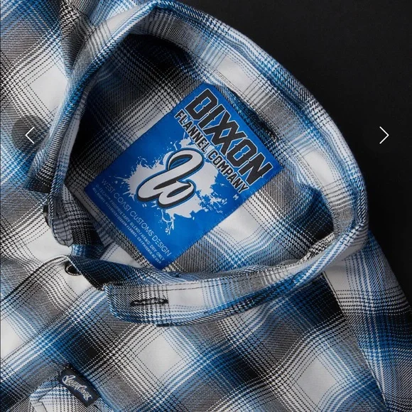 Dixxon West coast customs flannel BNIB